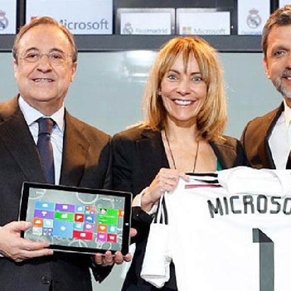 Microsoft Resmi Digitalisasi Klub Sepakbola Real Madrid
